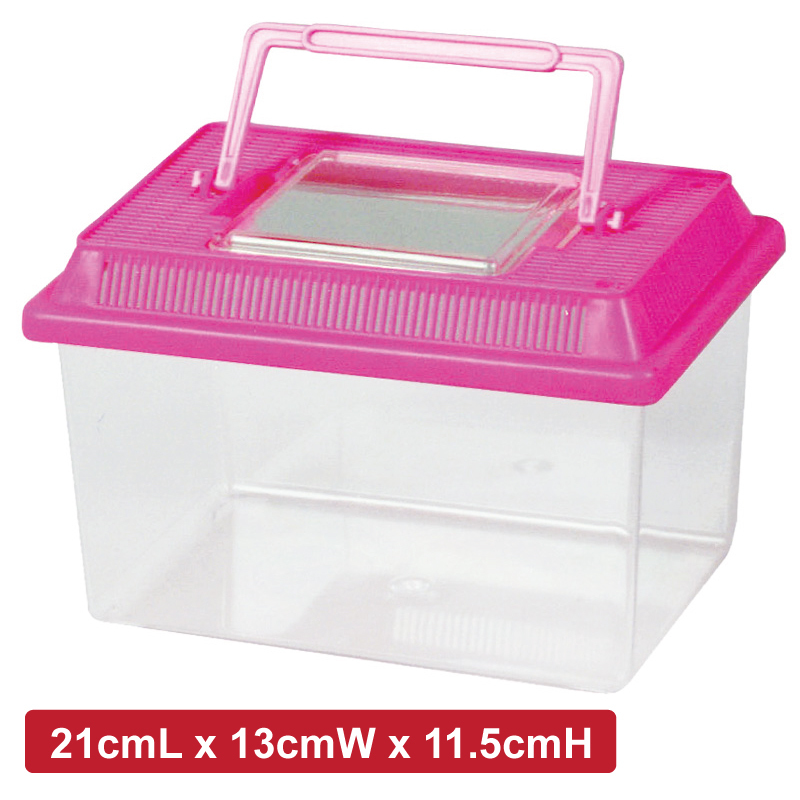 PLASTIC FISH TANK WITH HANDLE