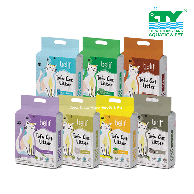 BELIF TOFU CAT LITTER 2.8KG